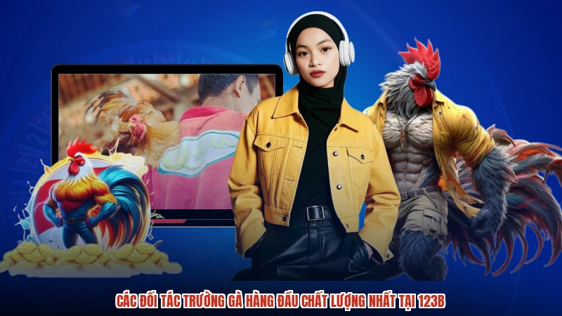 Các đối tác trường gà hàng đầu chất lượng nhất tại 123B