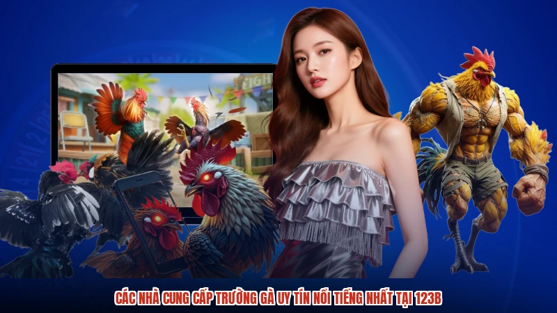Các nhà cung cấp trường gà uy tín nổi tiếng nhất tại 123B