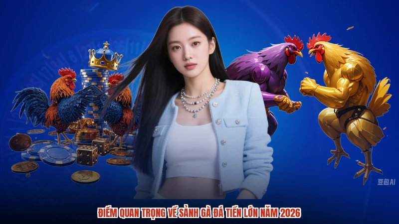 Điểm quan trọng về sảnh gà đá tiền lớn năm 2026