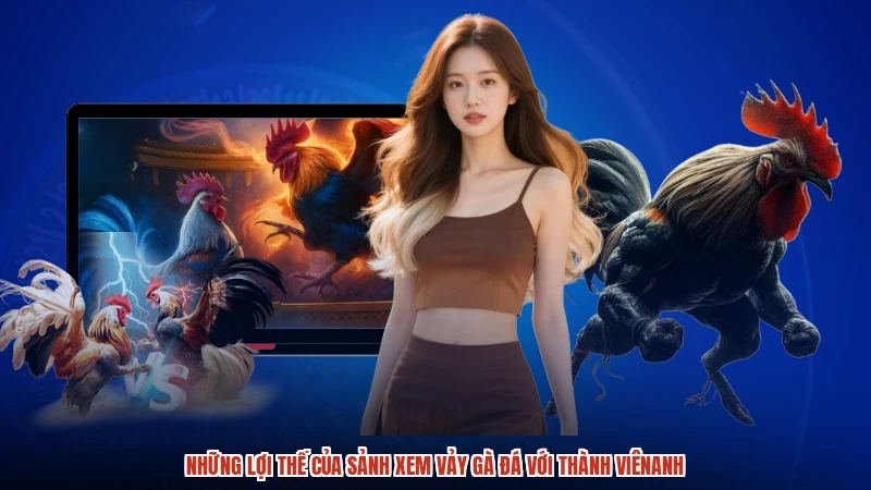 Những lợi thế của sảnh xem vảy gà đá với thành viênanh