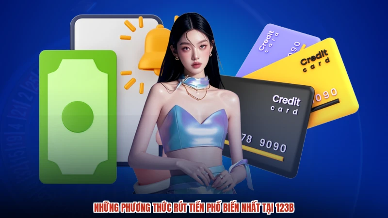 Những phương thức rút tiền phổ biến nhất tại 123B