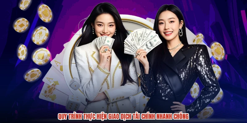 Quy trình thực hiện giao dịch tài chính nhanh chóng
