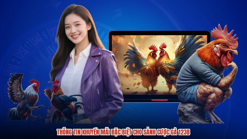 Thông tin khuyến mãi đặc biệt cho sảnh cược gà 123B