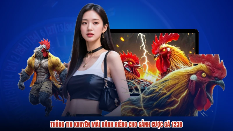 Thông tin khuyến mãi dành riêng cho sảnh cược gà 123B