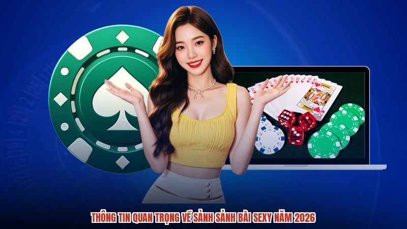 Thông tin quan trọng về sảnh sảnh bài sexy năm 2026